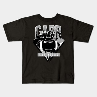 Vintage Las Vegas Football Carr Kids T-Shirt